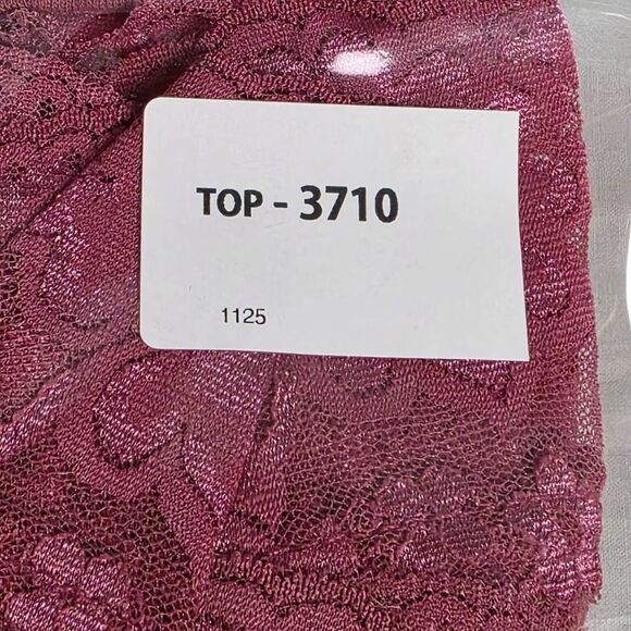 Maurices 3 Burgundy Lace Trim Slip Cami Top - Picture 8 of 8